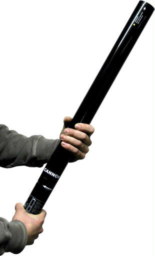 Handheld confetti shooter