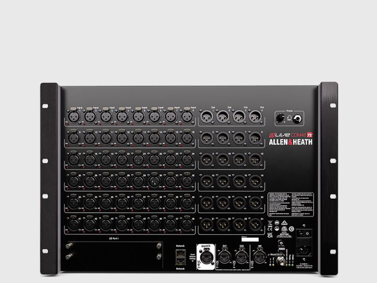 Allen & Heath dLive CDM48 patch rack